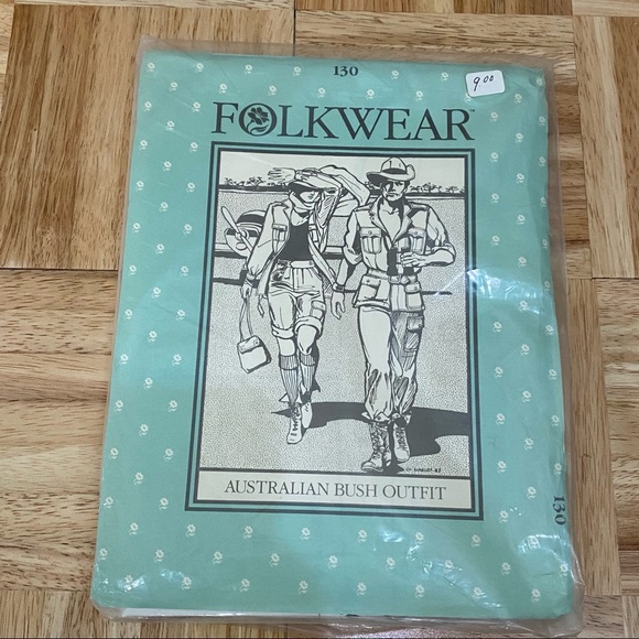 Lot of 4 Vintage Folkwear #102 #118 #125 #127 Collectible Sewing Patterns - Picture 3 of 10